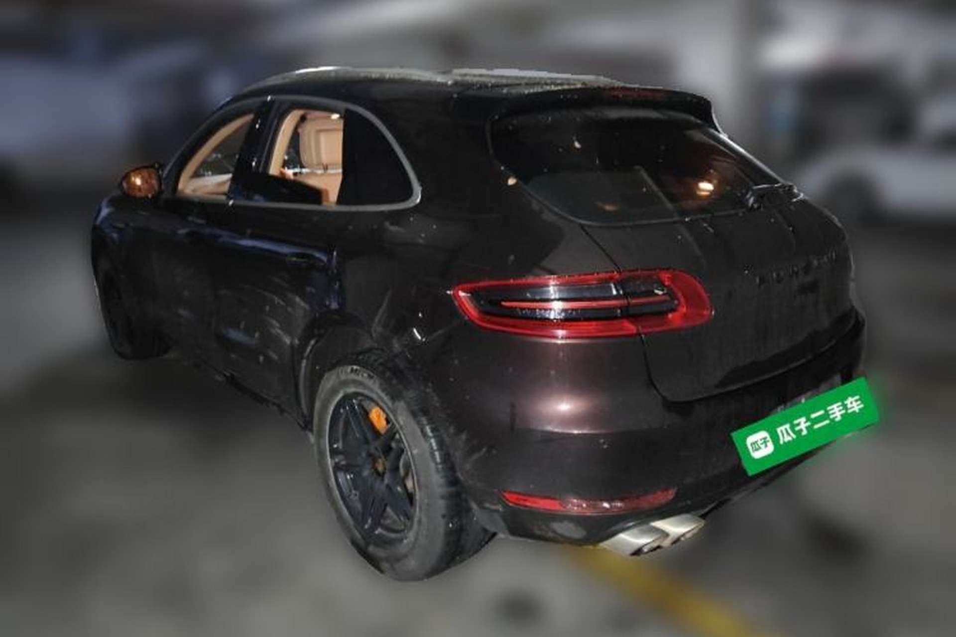 Used Porsche Macan 2017 Macan 2.0T Rear Left 45 Deg