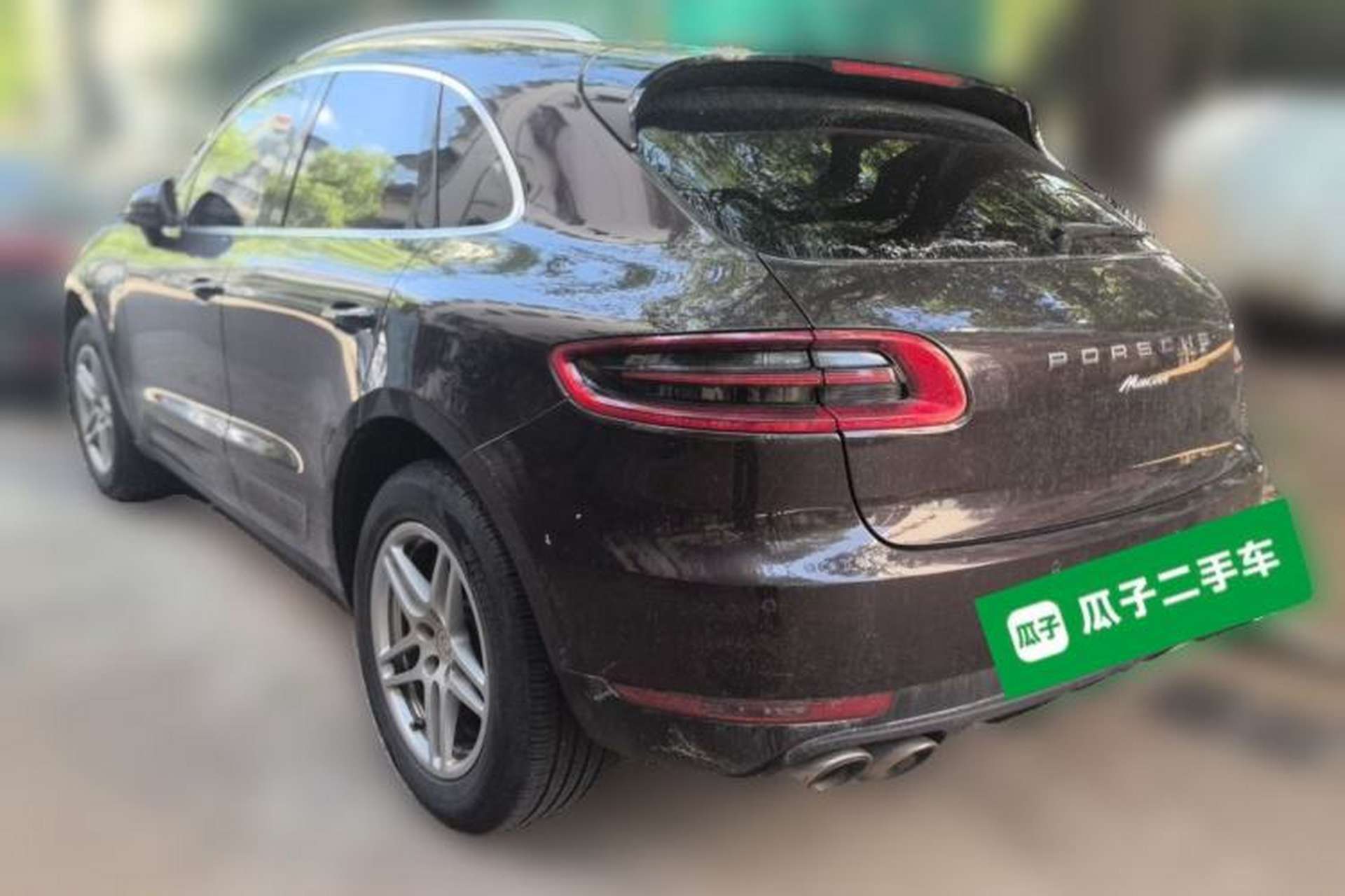 Used Porsche Macan 2017 Macan 2.0T Rear Left 45 Deg