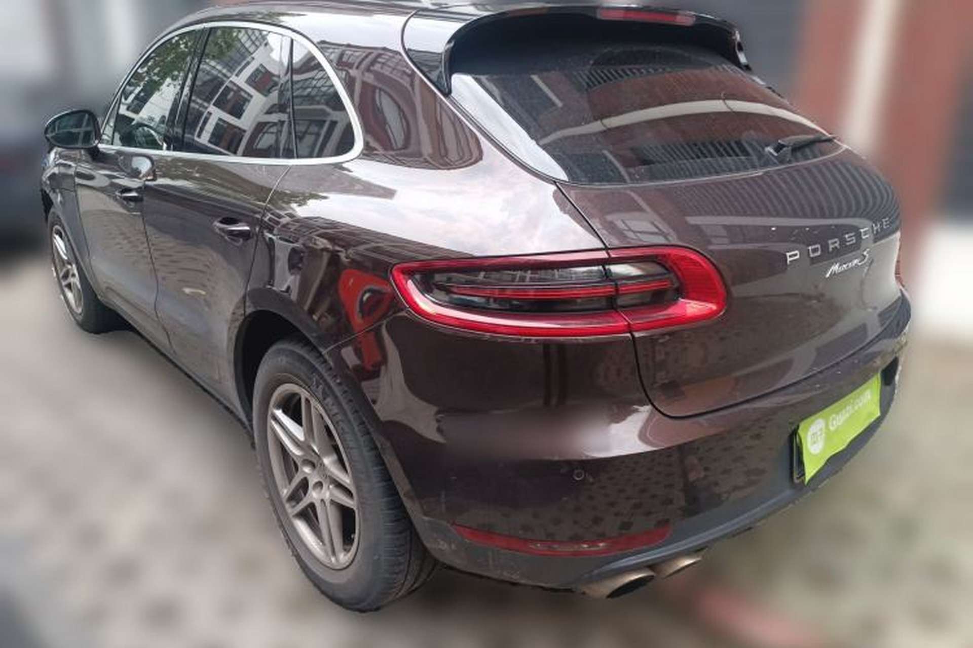 Used Porsche Macan 2017 Macan S 3.0T Rear Left 45 Deg