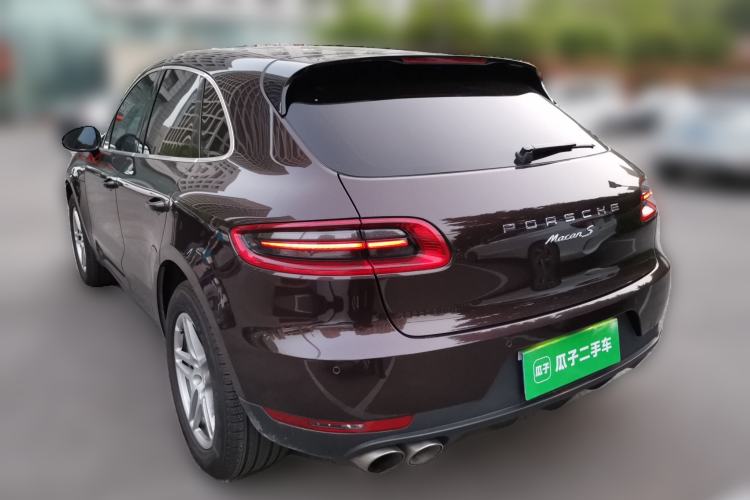 Used Porsche Macan 2017 Macan S 3.0T Rear Left 45 Deg