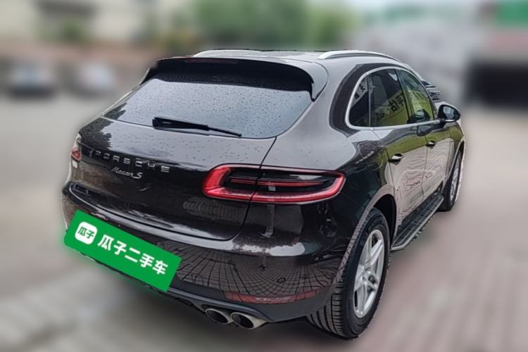 Used Porsche Macan 2017 Macan S 3.0T Rear Right 45 Deg