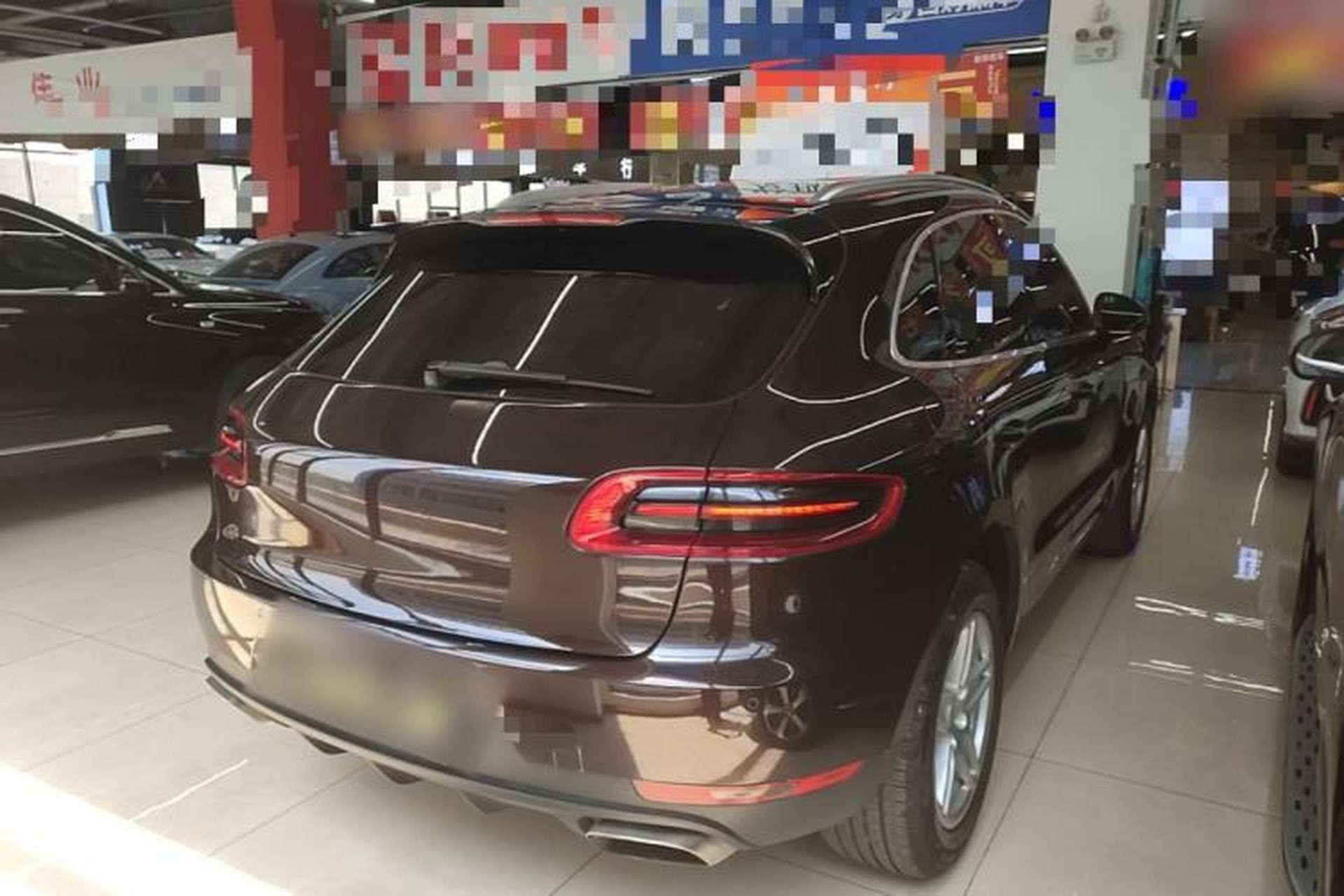 Used Porsche Macan 2017 Macan 2.0T Rear Right 45 Deg