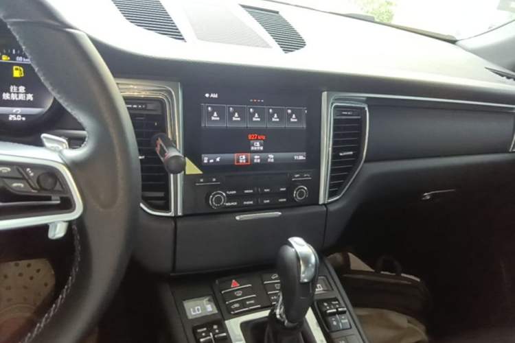 Used Porsche Macan 2017 Macan 2.0T Audio And AC Panel