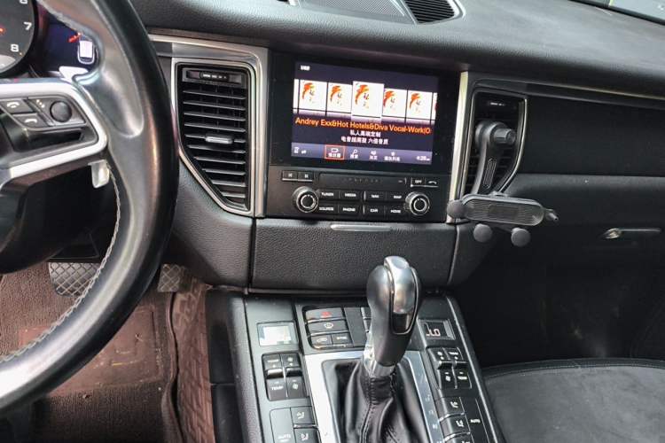 Used Porsche Macan 2017 Macan 2.0T Audio And AC Panel