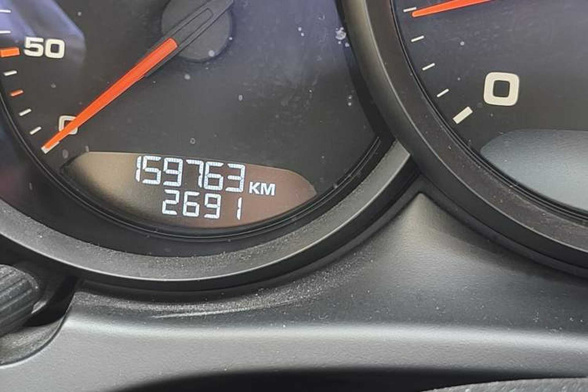 Used Porsche Macan 2017 Macan 2.0T Odometer Close Up