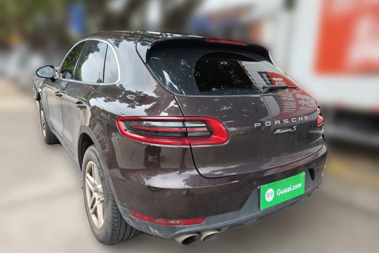 Used Porsche Macan 2017 Macan S 3.0T Rear Left 45 Deg