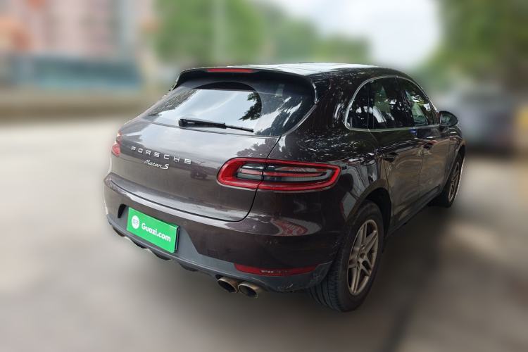 Used Porsche Macan 2017 Macan S 3.0T Rear Right 45 Deg
