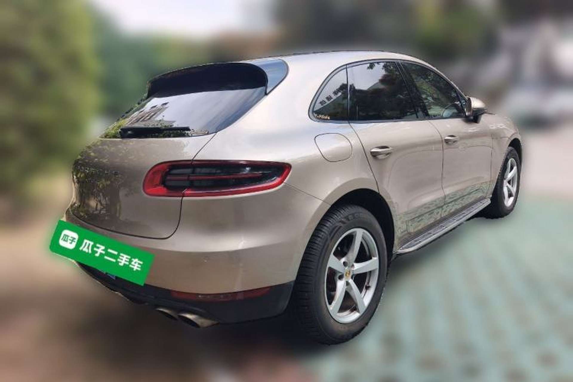 Used Porsche Macan 2017 Macan 2.0T Rear Right 45 Deg