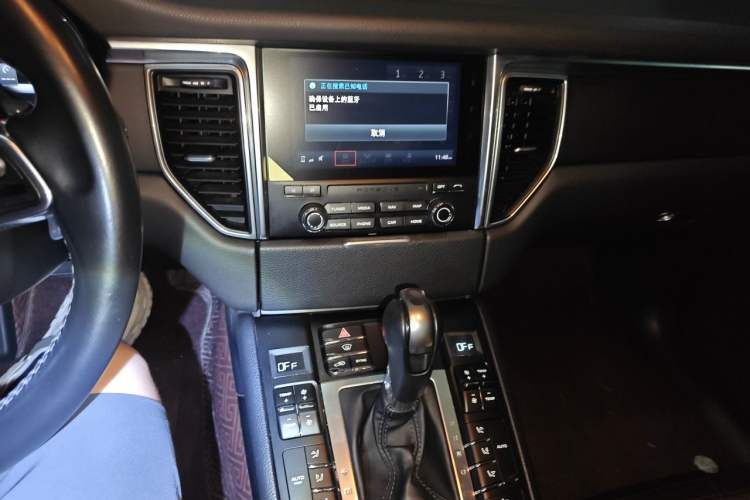 Used Porsche Macan 2017 Macan 2.0T Audio And AC Panel