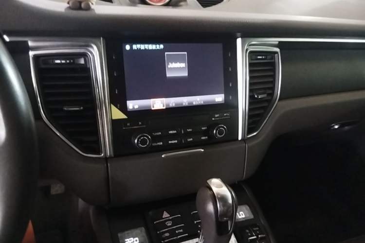 Used Porsche Macan 2017 Macan 2.0T Audio And AC Panel