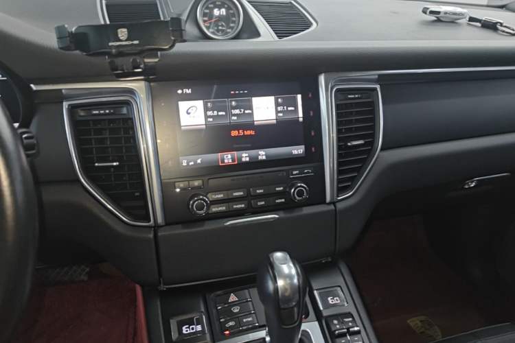 Used Porsche Macan 2017 Macan 2.0T Audio And AC Panel