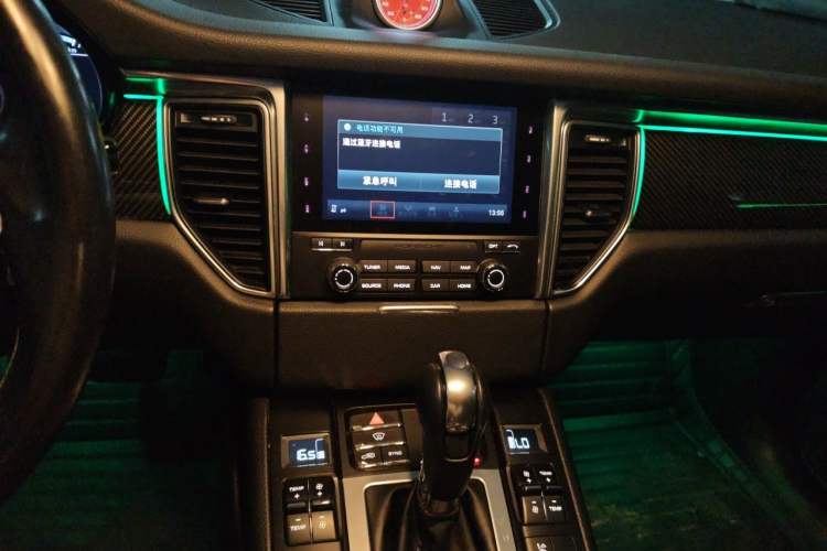 Used Porsche Macan 2017 Macan 2.0T Audio And AC Panel