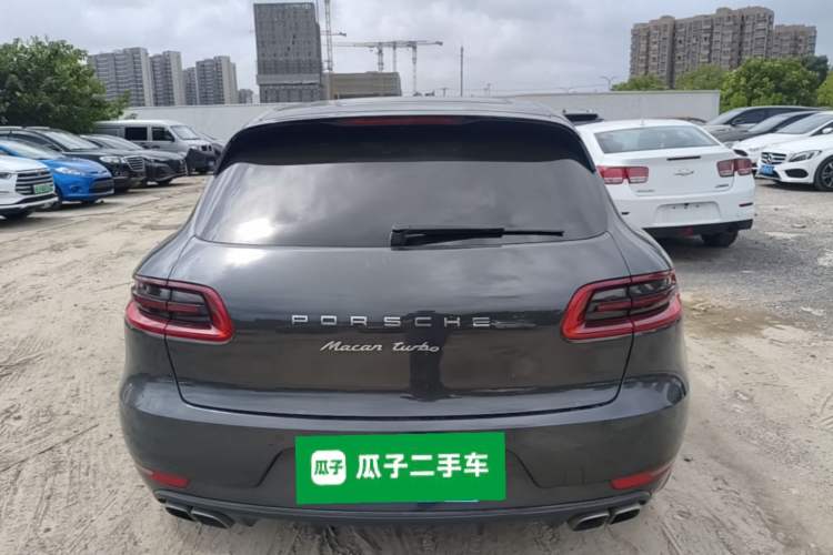 Used Porsche Macan 2017 Macan Turbo 3.6T Rear
