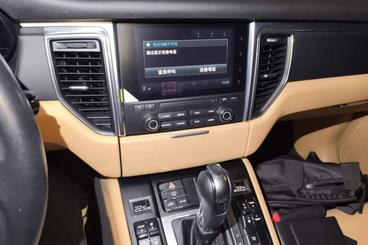 Used Porsche Macan 2017 Macan 2.0T Audio And AC Panel