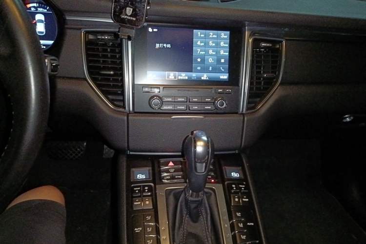 Used Porsche Macan 2017 Macan 2.0T Audio And AC Panel