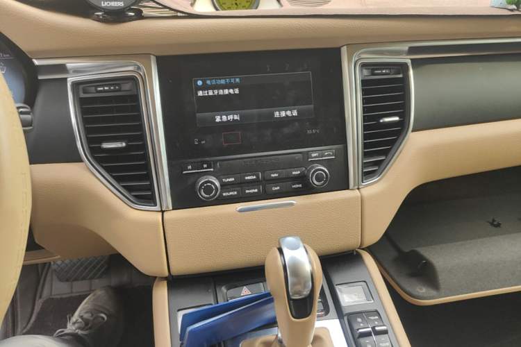 Used Porsche Macan 2017 Macan 2.0T Audio And AC Panel