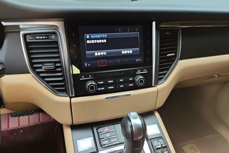 Used Porsche Macan 2017 Macan 2.0T Audio And AC Panel