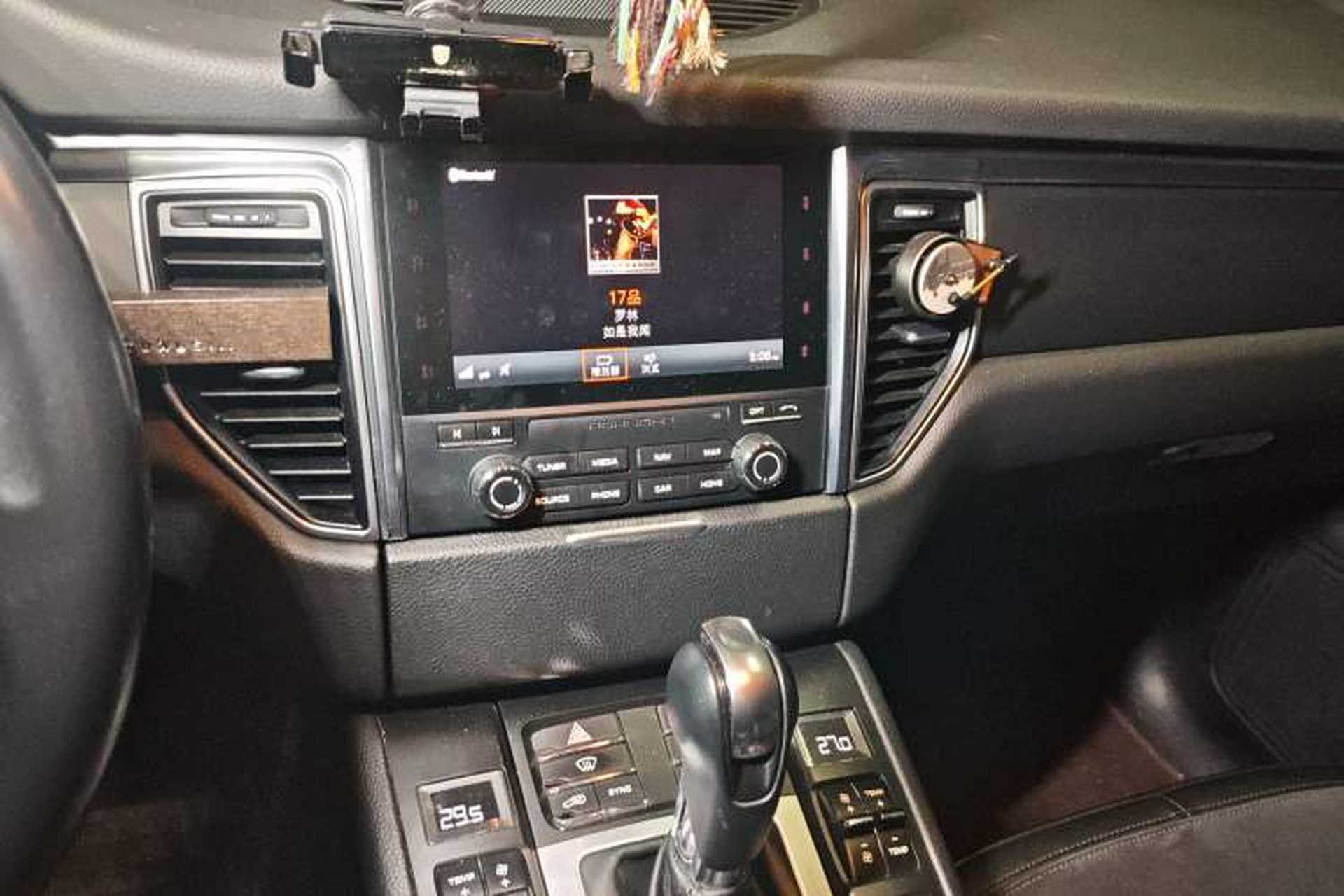 Used Porsche Macan 2017 Macan 2.0T Audio And AC Panel