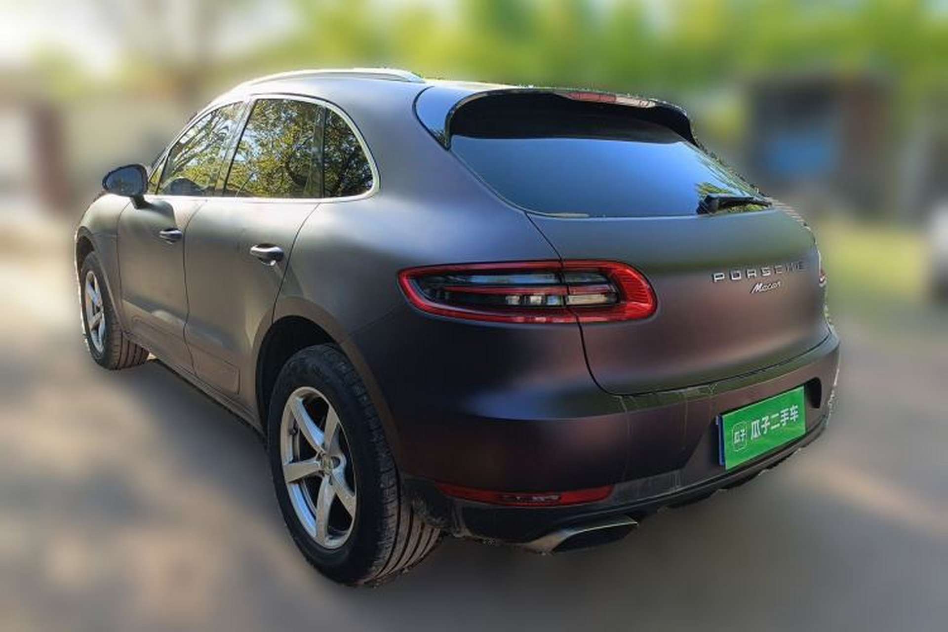 Used Porsche Macan 2017 Macan 2.0T Rear Left 45 Deg