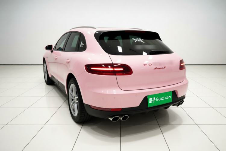 Used Porsche Macan 2017 Macan S 3.0T Rear Left 45 Deg