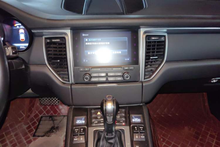 Used Porsche Macan 2017 Macan 2.0T Audio And AC Panel