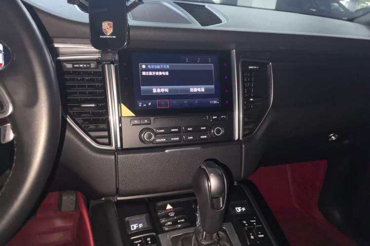 Used Porsche Macan 2017 Macan 2.0T Audio And AC Panel