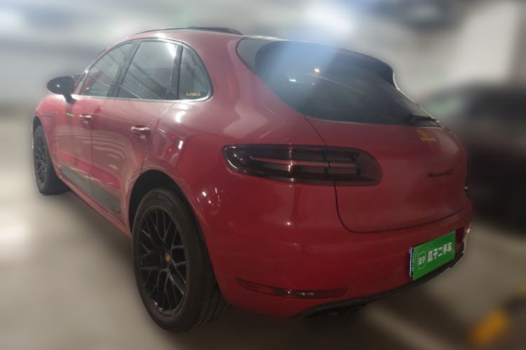 Used Porsche Macan 2017 Macan GTS 3.0T Rear Left 45 Deg