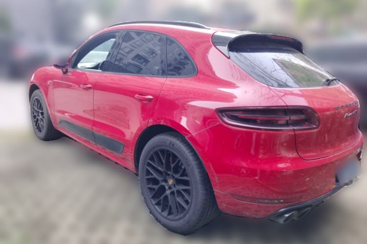 Used Porsche Macan 2017 Macan GTS 3.0T Rear Left 45 Deg