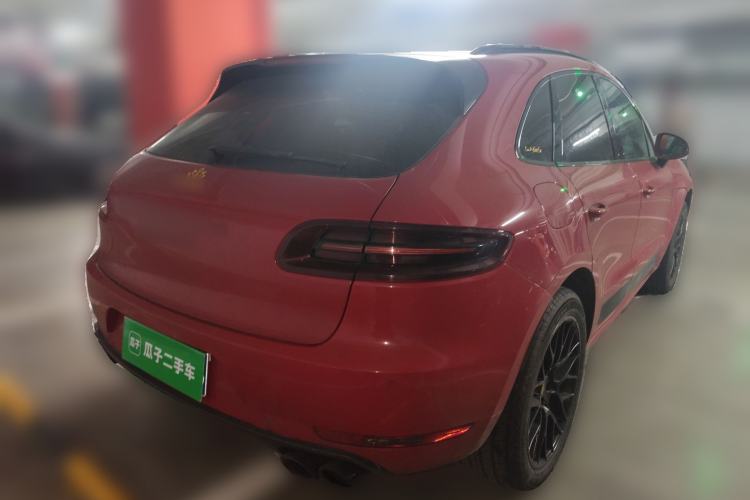 Used Porsche Macan 2017 Macan GTS 3.0T Rear Right 45 Deg