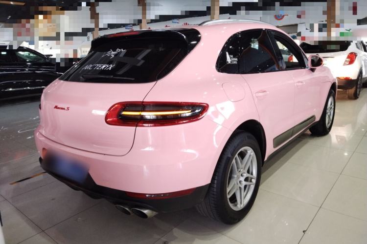 Used Porsche Macan 2017 Macan S 3.0T Rear Right 45 Deg