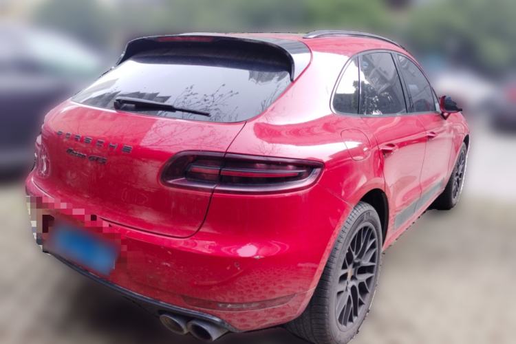 Used Porsche Macan 2017 Macan GTS 3.0T Rear Right 45 Deg