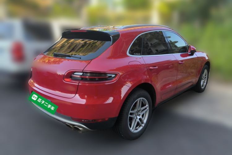 Used Porsche Macan 2017 Macan S 3.0T Rear Right 45 Deg