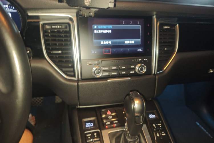 Used Porsche Macan 2017 Macan S 3.0T Audio And AC Panel