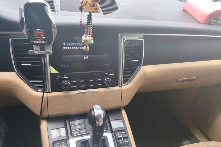 Used Porsche Macan 2017 Macan 2.0T Audio And AC Panel