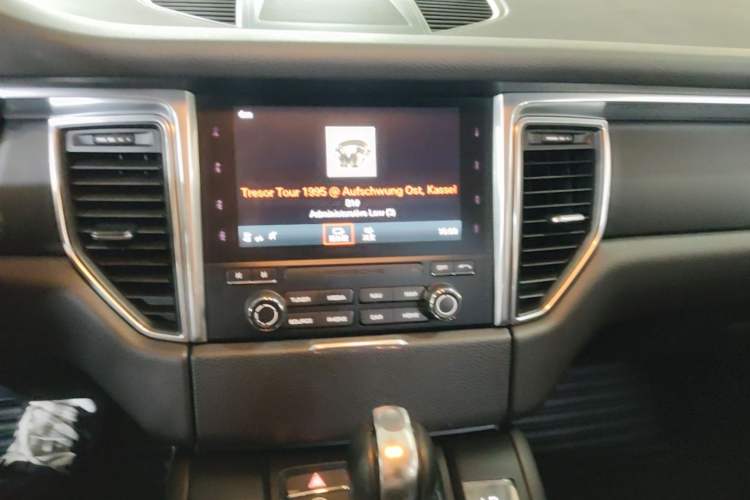 Used Porsche Macan 2017 Macan 2.0T Audio And AC Panel