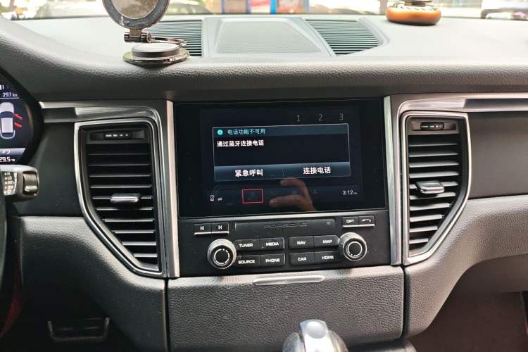 Used Porsche Macan 2017 Macan 2.0T Audio And AC Panel
