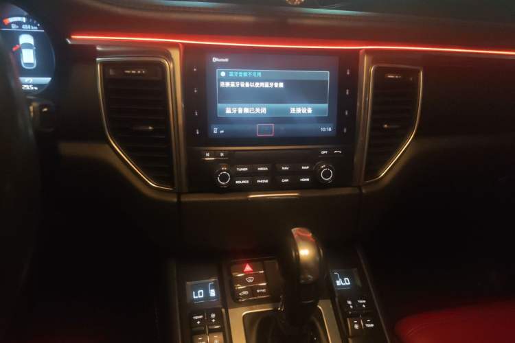 Used Porsche Macan 2017 Macan 2.0T Audio And AC Panel