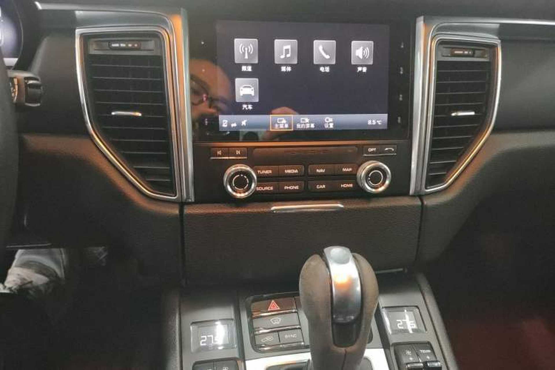 Used Porsche Macan 2017 Macan 2.0T Audio And AC Panel