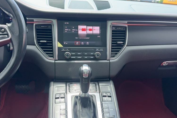 Used Porsche Macan 2017 Macan 2.0T Audio And AC Panel