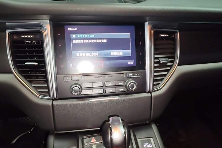 Used Porsche Macan 2017 Macan 2.0T Audio And AC Panel