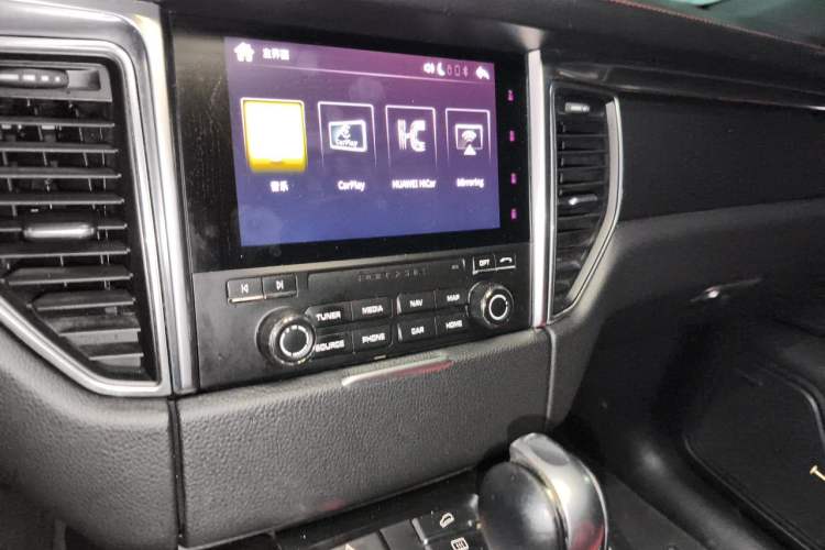 Used Porsche Macan 2017 Macan 2.0T Audio And AC Panel