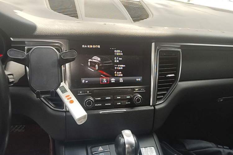 Used Porsche Macan 2017 Macan 2.0T Audio And AC Panel