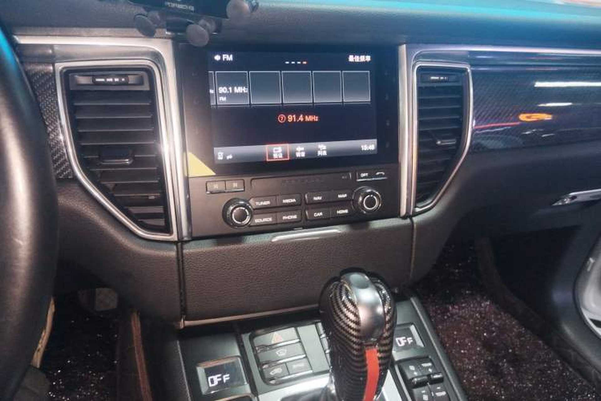 Used Porsche Macan 2017 Macan 2.0T Audio And AC Panel