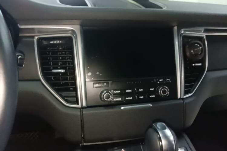 Used Porsche Macan 2017 Macan 2.0T Audio And AC Panel