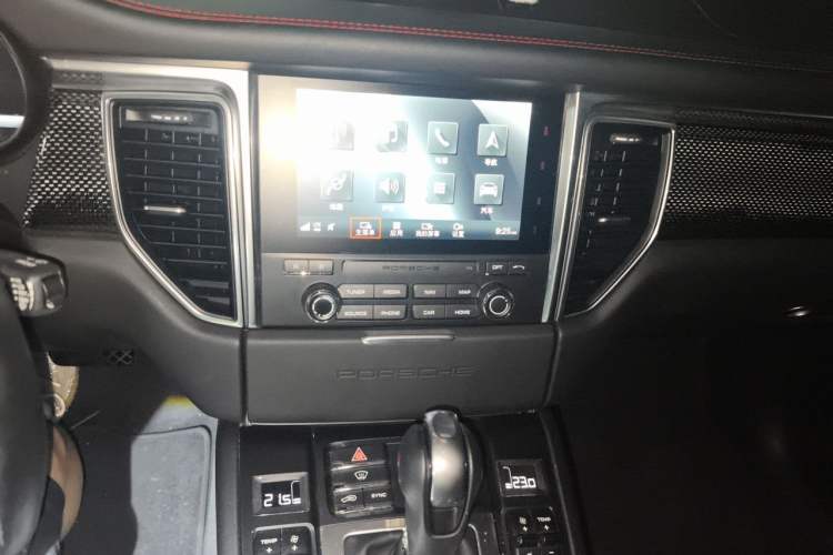 Used Porsche Macan 2017 Macan GTS 3.0T Audio And AC Panel