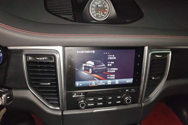 Used Porsche Macan 2017 Macan GTS 3.0T Audio And AC Panel
