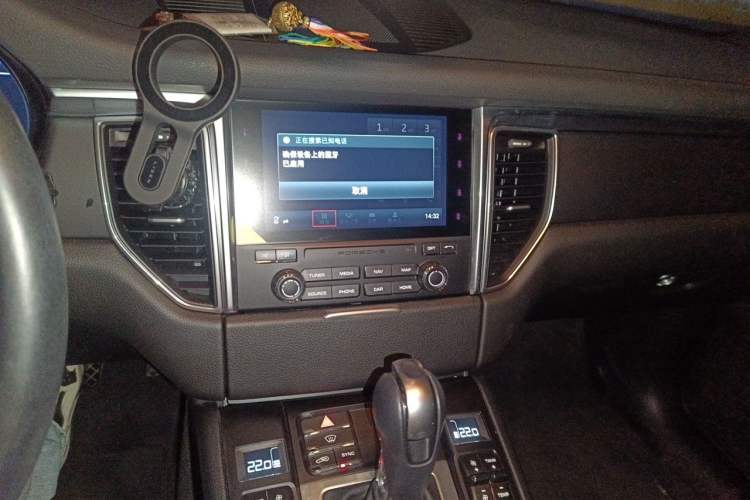 Used Porsche Macan 2017 Macan 2.0T Audio And AC Panel
