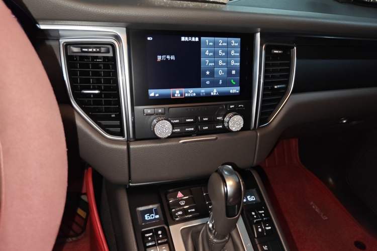 Used Porsche Macan 2017 Macan 2.0T Audio And AC Panel