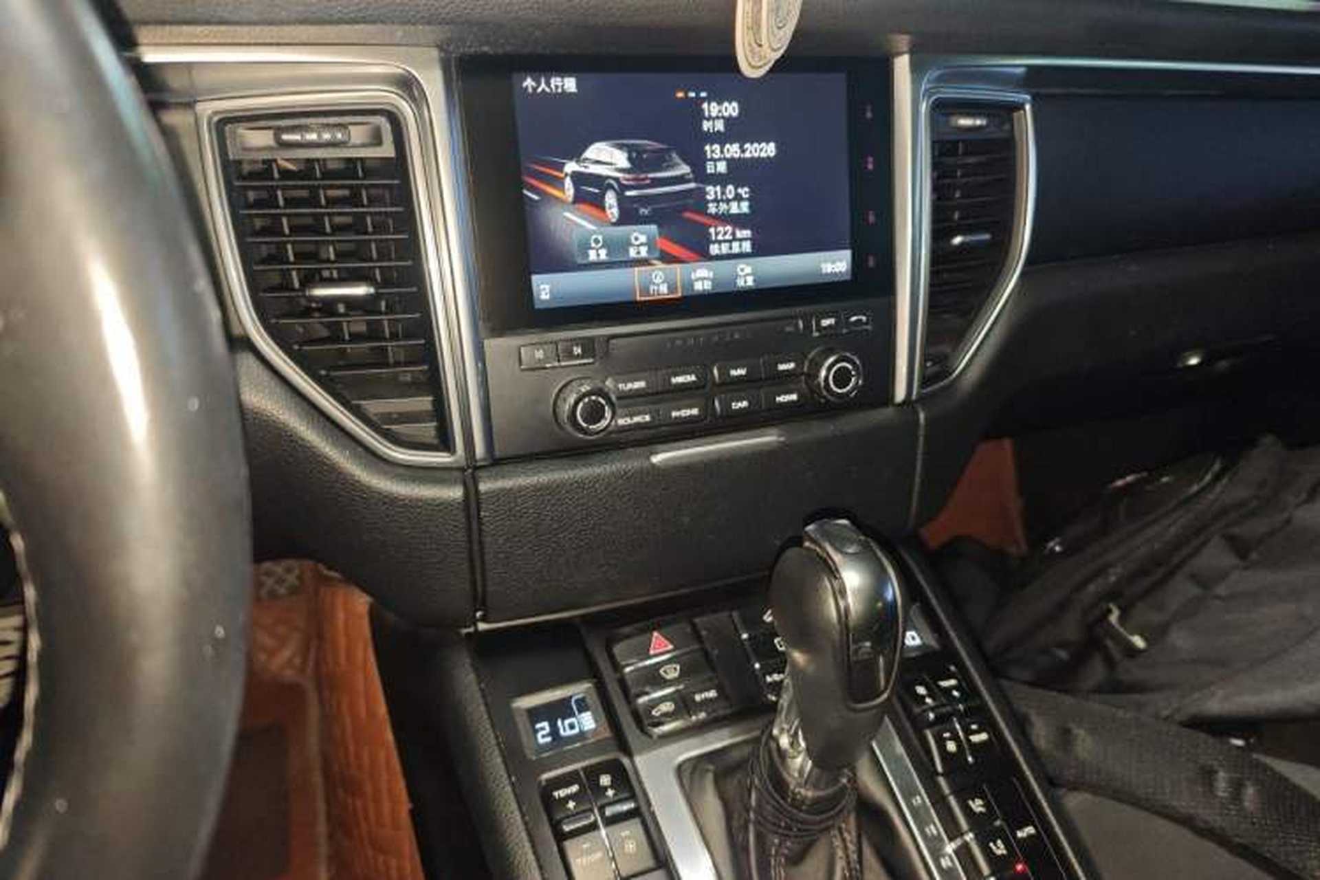 Used Porsche Macan 2017 Macan 2.0T Audio And AC Panel