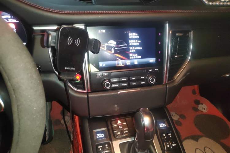 Used Porsche Macan 2017 Macan 2.0T Audio And AC Panel